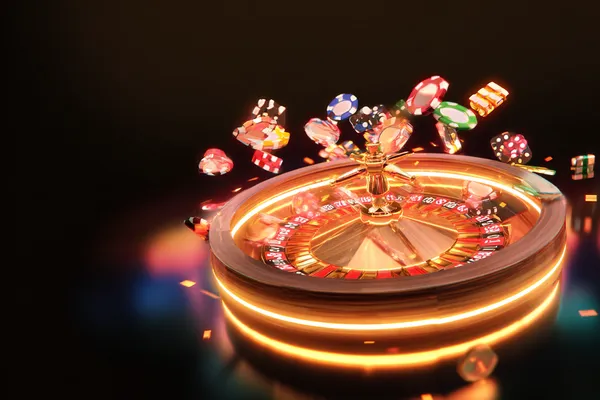 A confident dealer surrounded by casino chips inviting players to access their 786TT account, reflecting quick and easy login options.